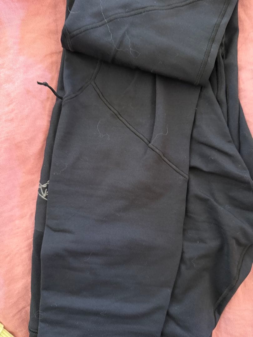 アークテリクス　XS ロー ボトムス レディース 裏起毛 タイツ ポケット付き