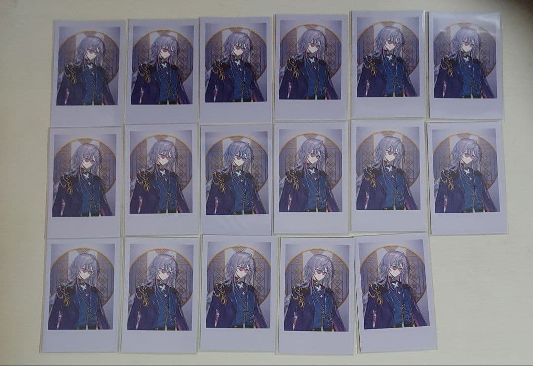 星導ショウ Dytica 2周年 チェキ サイン 白枠 色枠