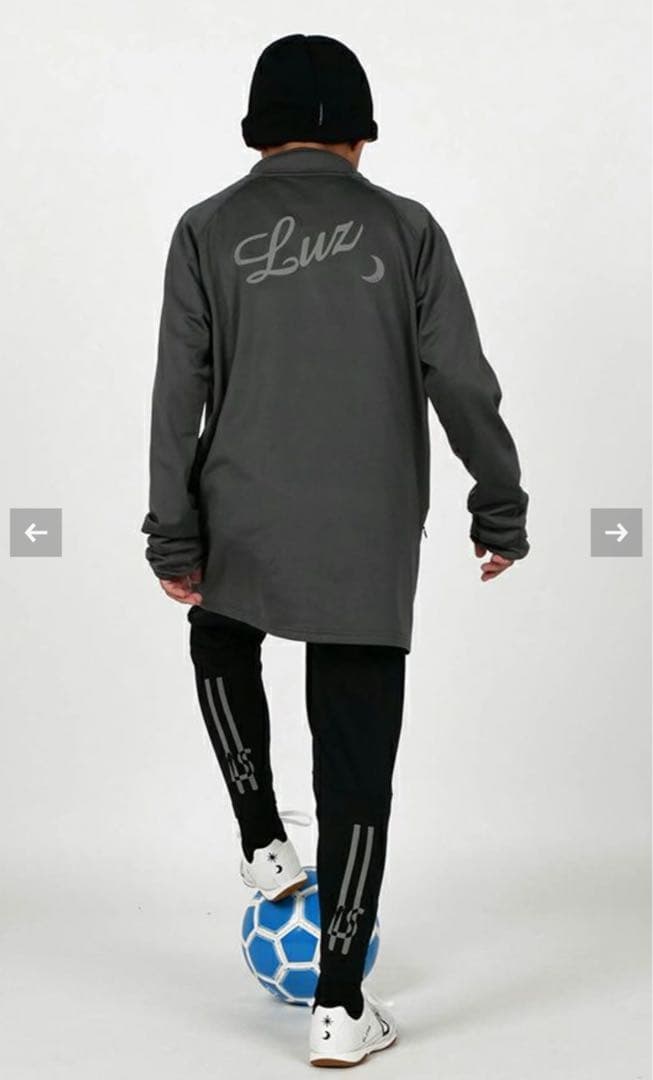 Luz ハーフジップ長袖シャツ パンツセットアップ