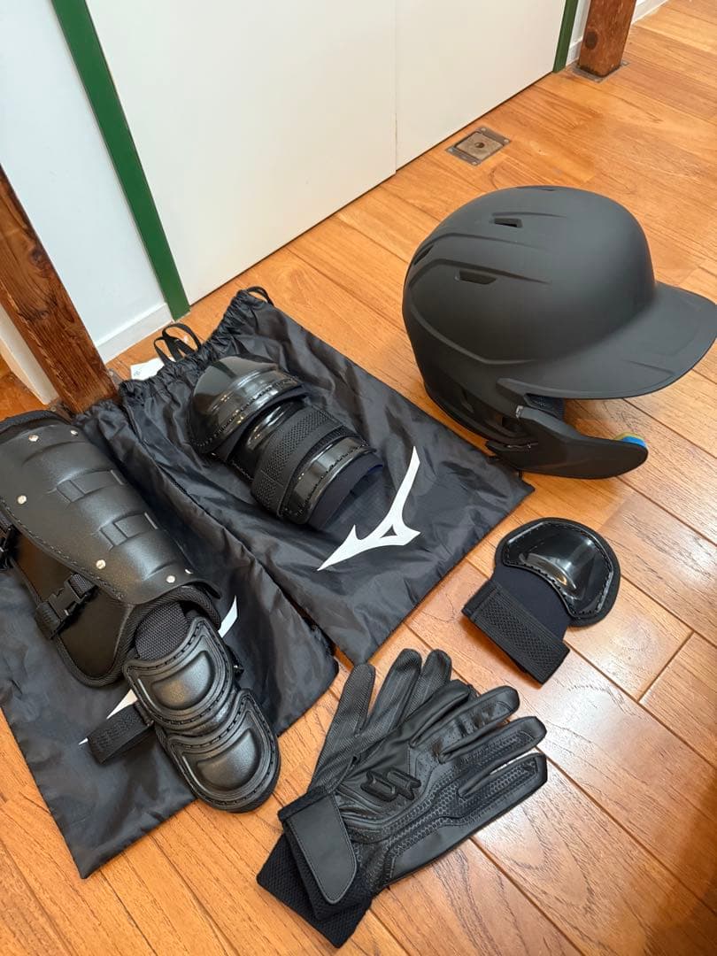 ⚾️左打者セット⚾️ヘルメットプロテクターエルボーガード　総額3万以上