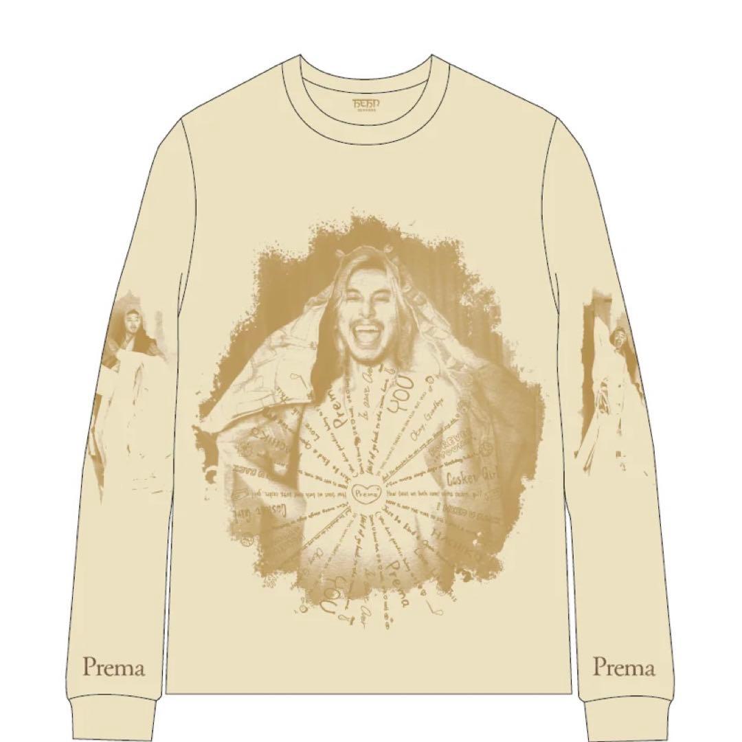 藤井風 Prema longsleeve Tシャツ M