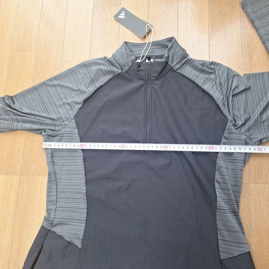adidas レディース ゴルフ ワンピース 黒/グレー