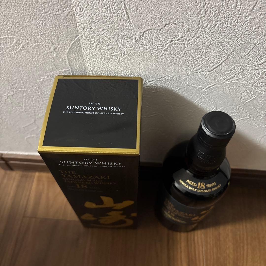 山崎 18年 シングルモルトウイスキー 700ml 正規品