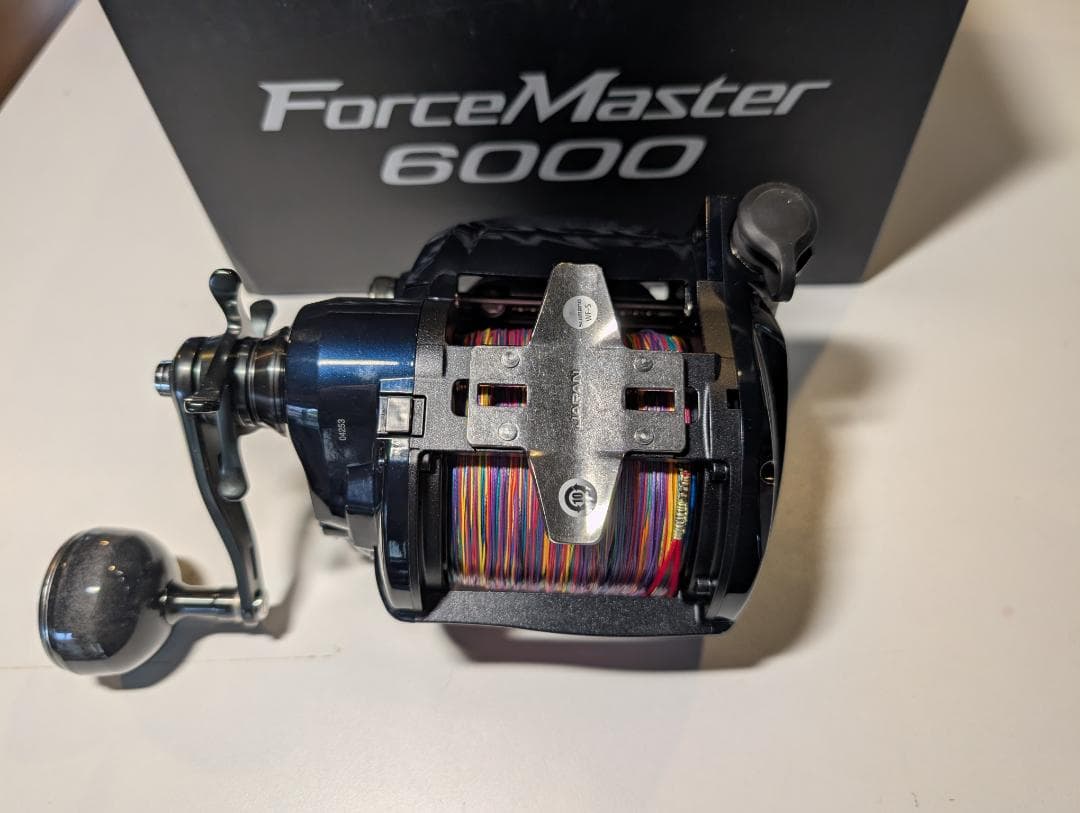 シマノ　20フォースマスター6000【使用7.5時間】
