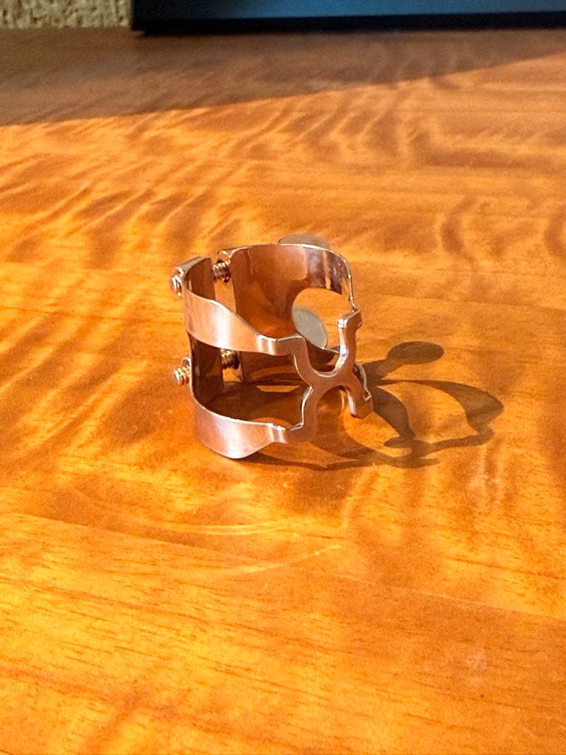 【ハリソン】B♭クラリネット リガチャー ピンクゴールド