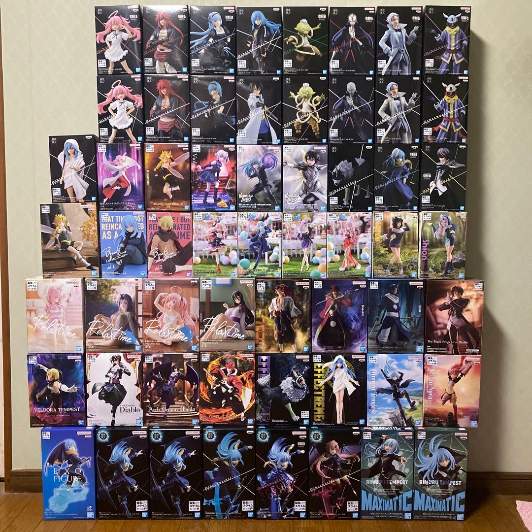 転スラ 新品未開封 プライズ　フィギュア 58体セット‼︎