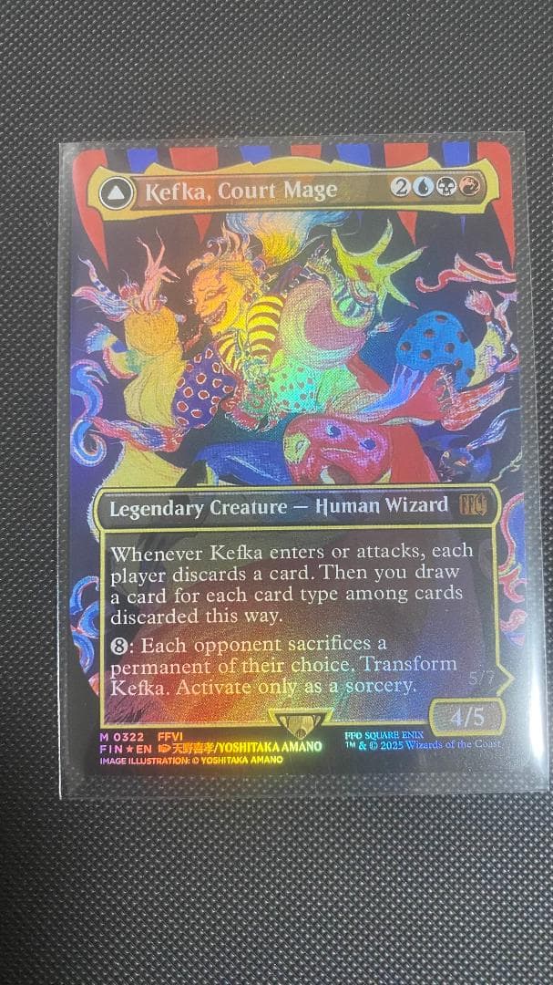 MTG 人造魔導士、ケフカ ボーダーレス版 foil 英語版