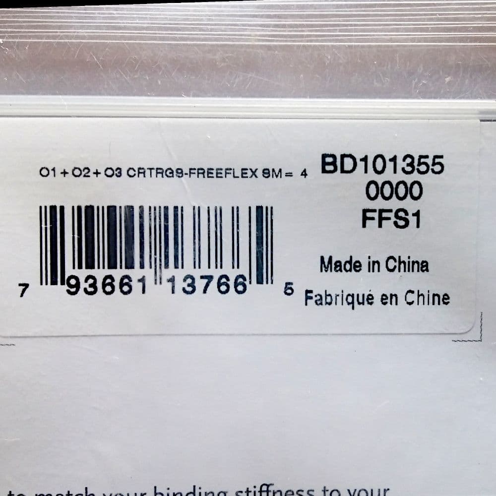 BD テレマークビンディング用 FREEFLEX カートリッジ 1組（4本）.