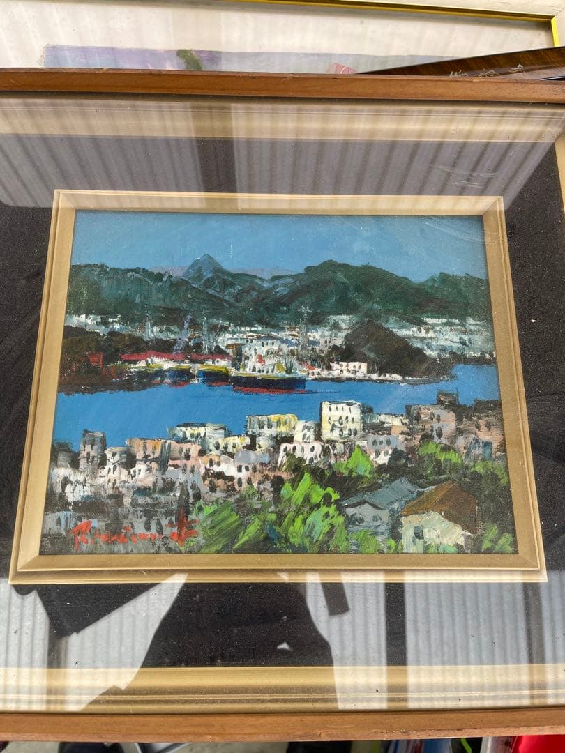 絹本画、手描き画、巻物画