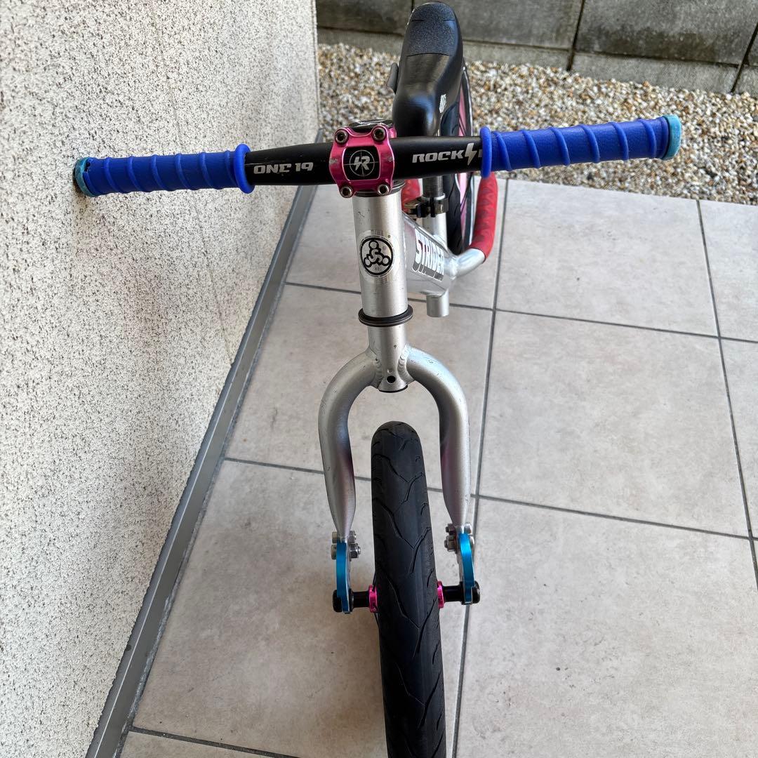 STRIDER バランスバイク 12インチ シルバー