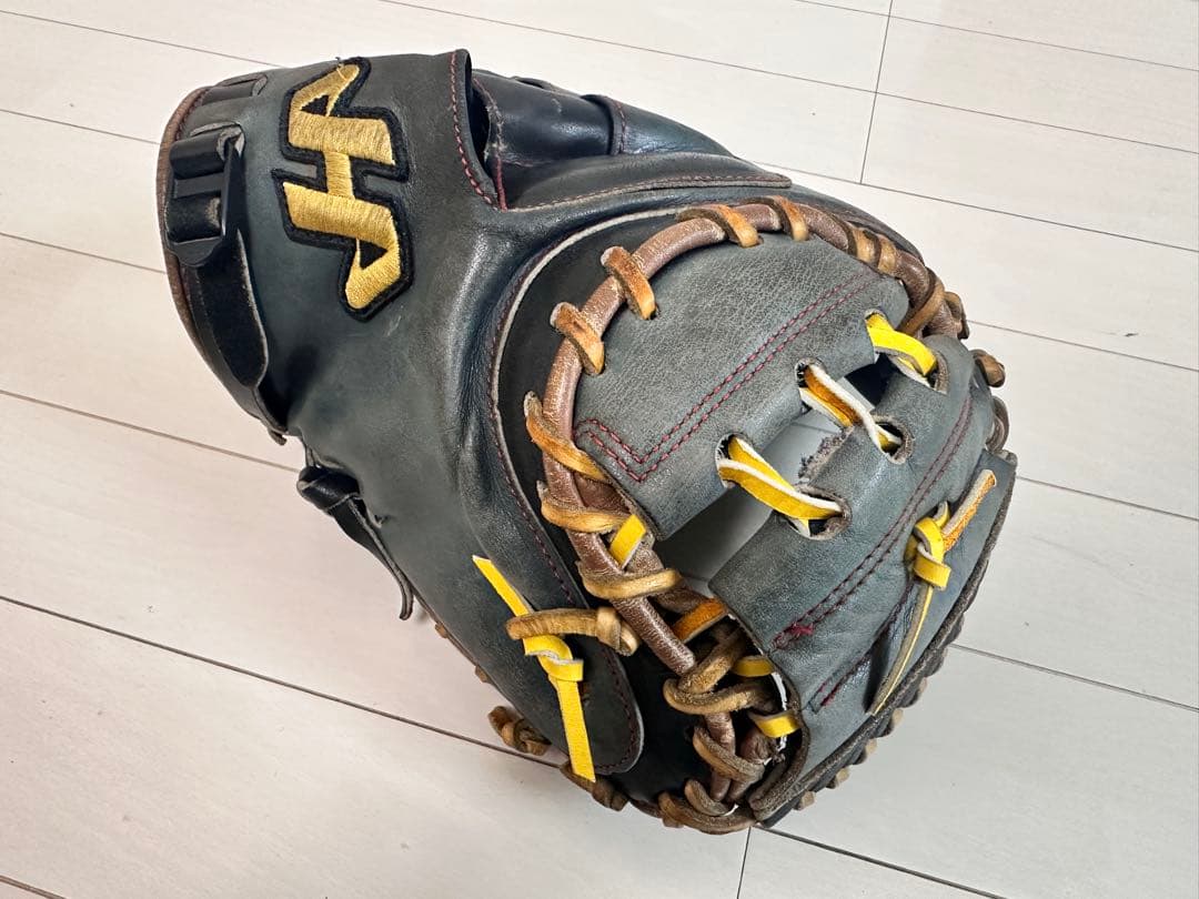 ハタケヤマ/キャッチャーミット 一般軟式用 即戦力 使用感有り 伊藤モデル