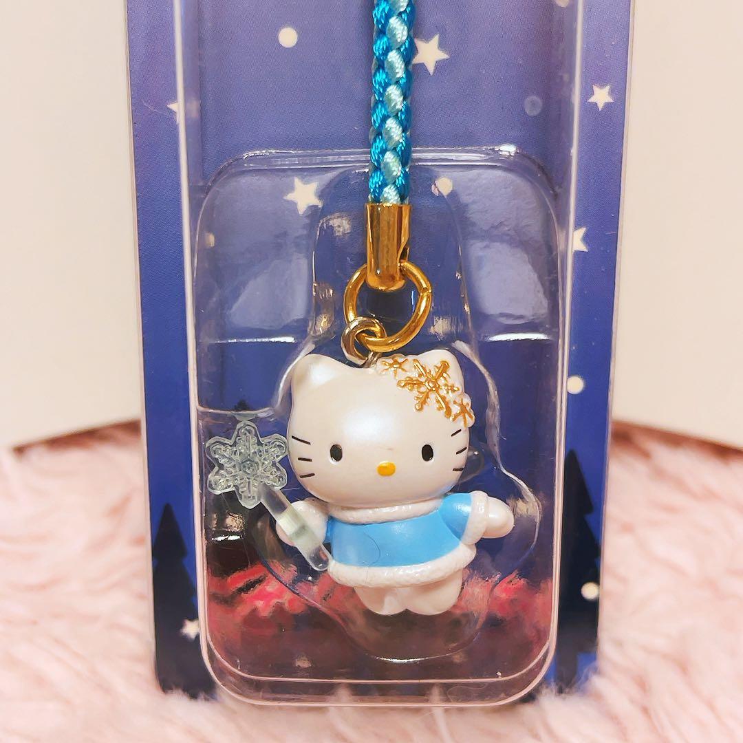 希少レア　ハローキティ　根付け　ネツケ　2002年製 スノーフェアリー　サンリオ