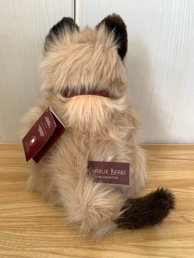 チャーリーベアーズ　テディベア　ネコ　シャムネコ