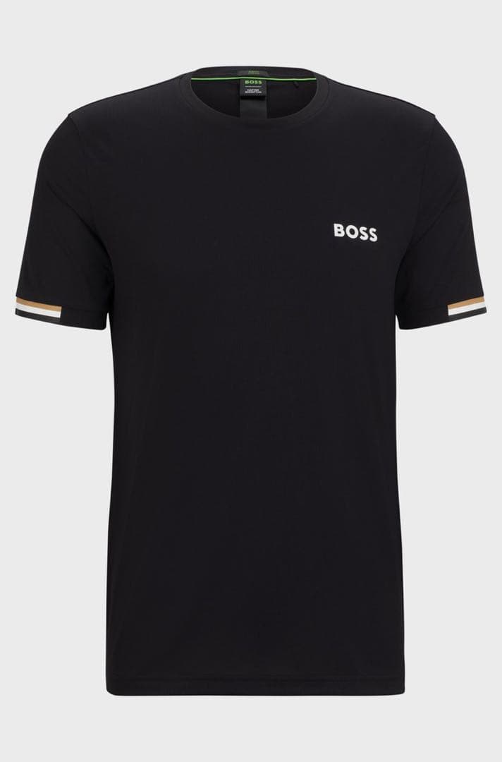 BOSS テニス シャツ Lサイズ 黒