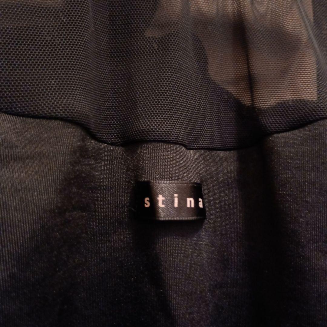 美品 stina スティナ ブラック 長袖レオタード M