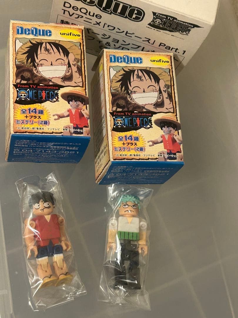 ONE PIECE DeQue 特別バージョン　ルフィ＆ゾロ　非売品