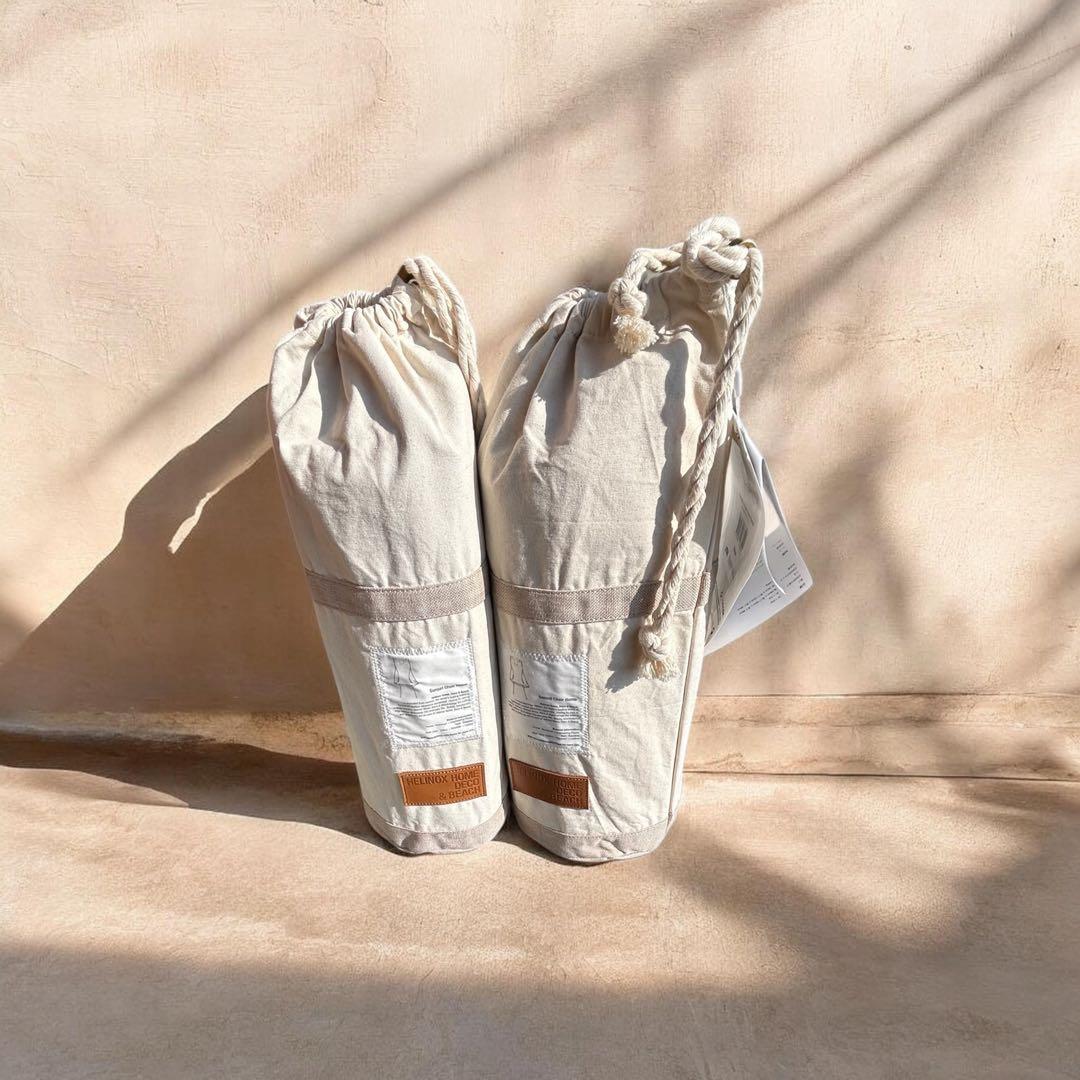 新品　未使用　Helinox サンセットチェア ベージュ　2脚セット