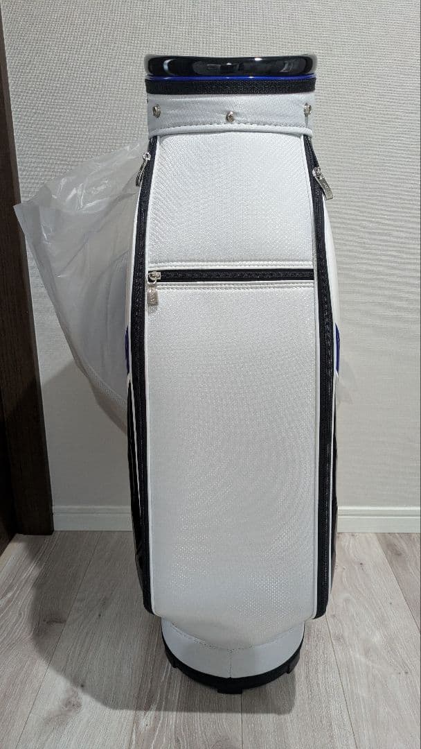 HONMA キャディバッグ ホワイト/ブラック/ブルー