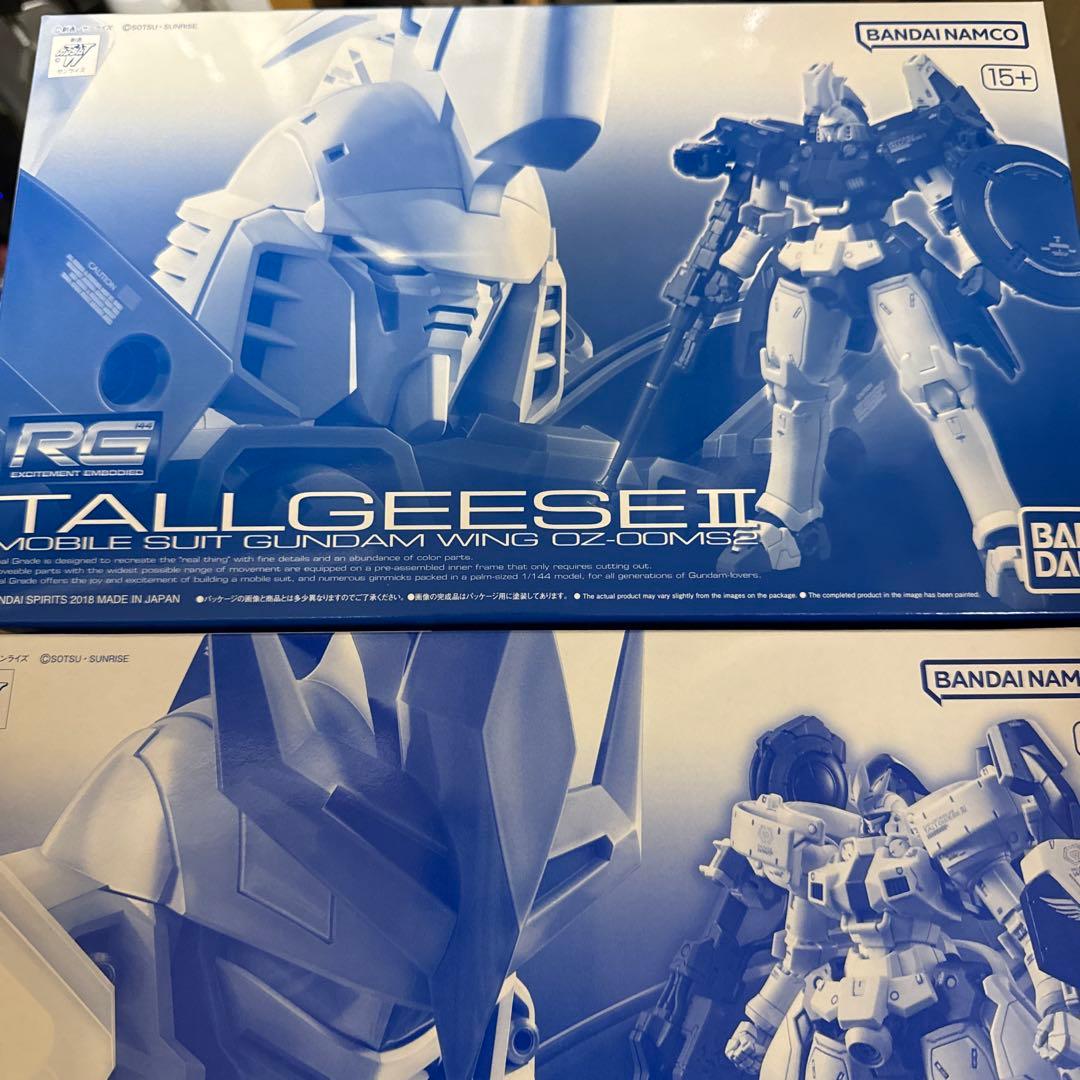 RG トールギス　Ⅱ & Ⅲ （プレバン）　2体セット