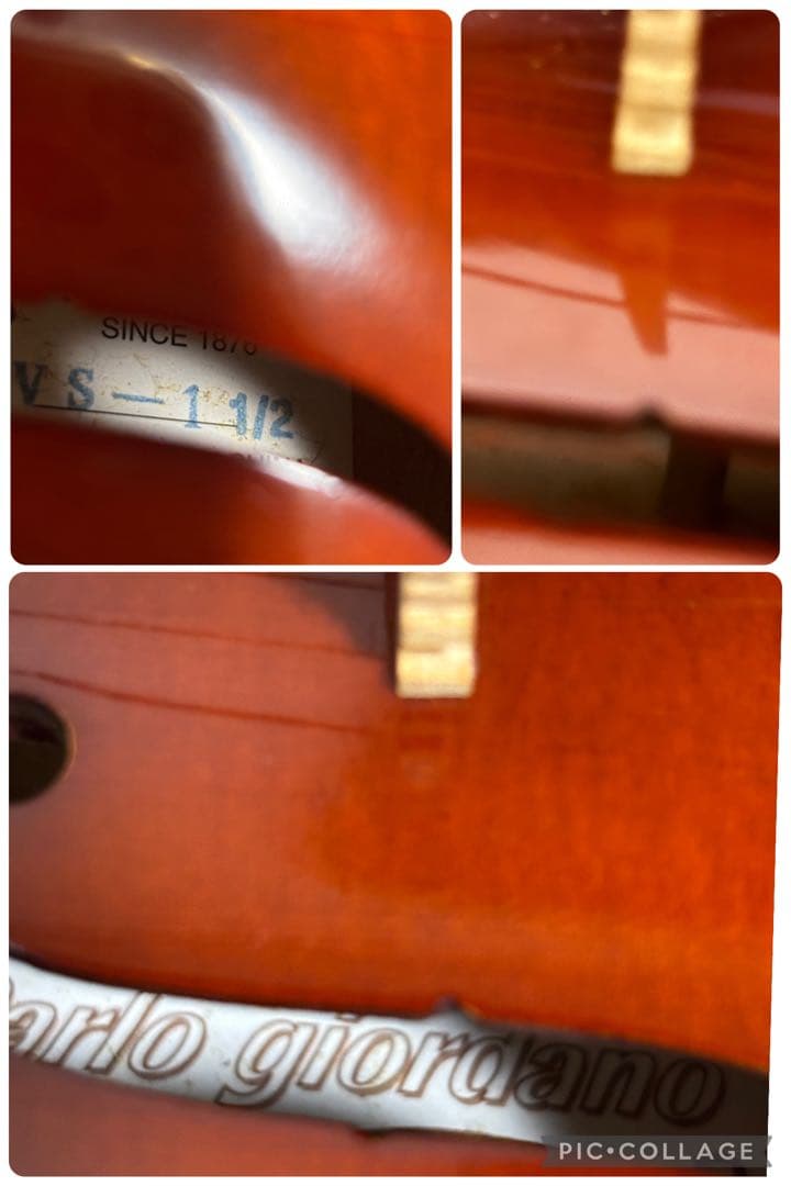 【弦交換済み】カルロジョルダーノ　VS-1 1/2