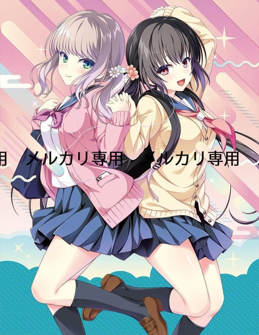 放課後シンデレラ F6キャンバスアート 田寄多乃実 長南 陽佳