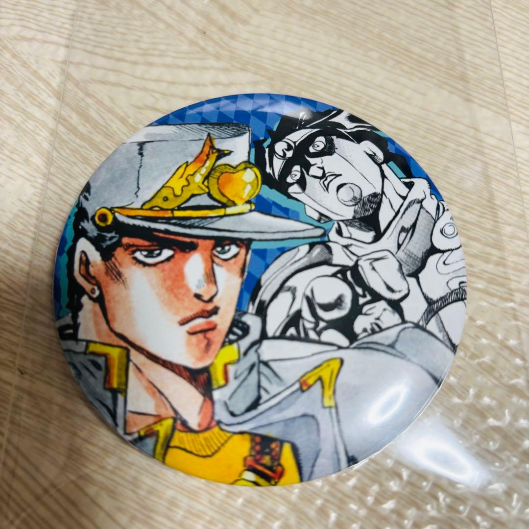 荒木飛呂彦原画展 ジョジョ展 空条承太郎 缶バッジ 公式