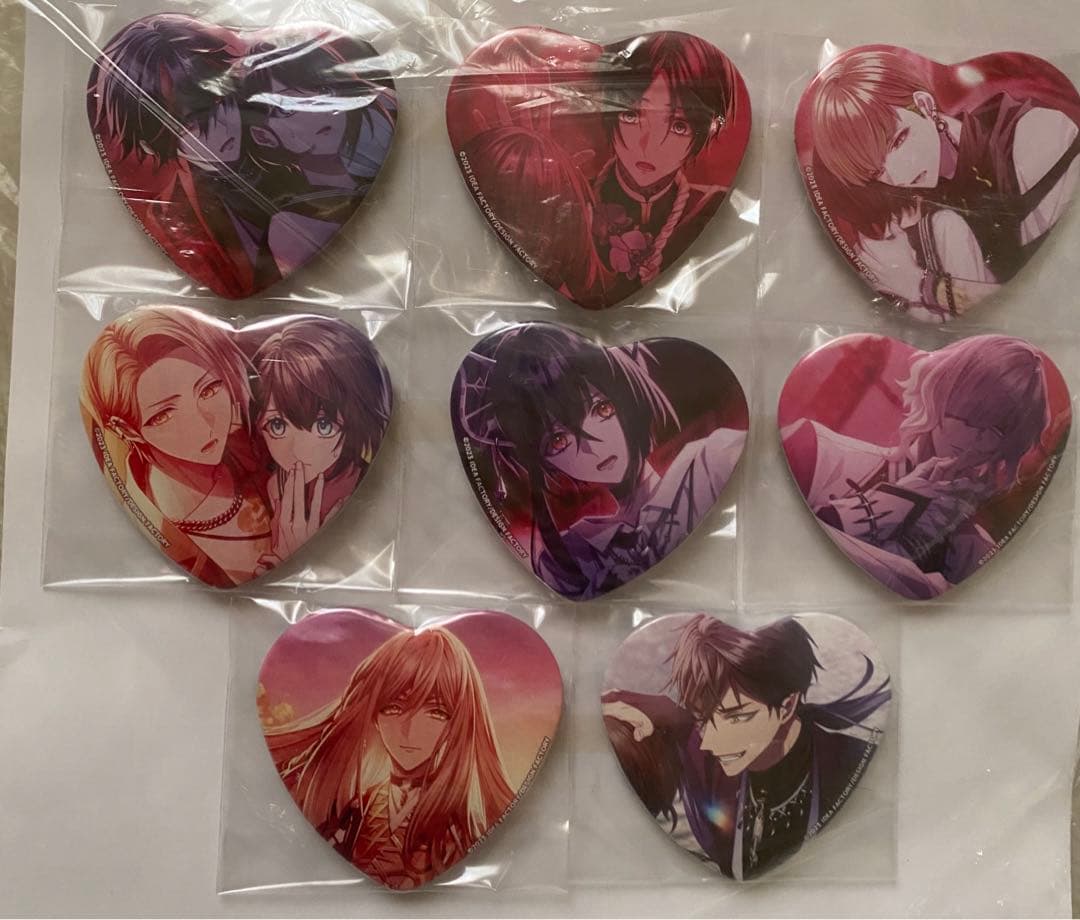 9 R.I.P. ビックカメラ　アニメガ×ソフマップ　特典　ハート缶バッジ