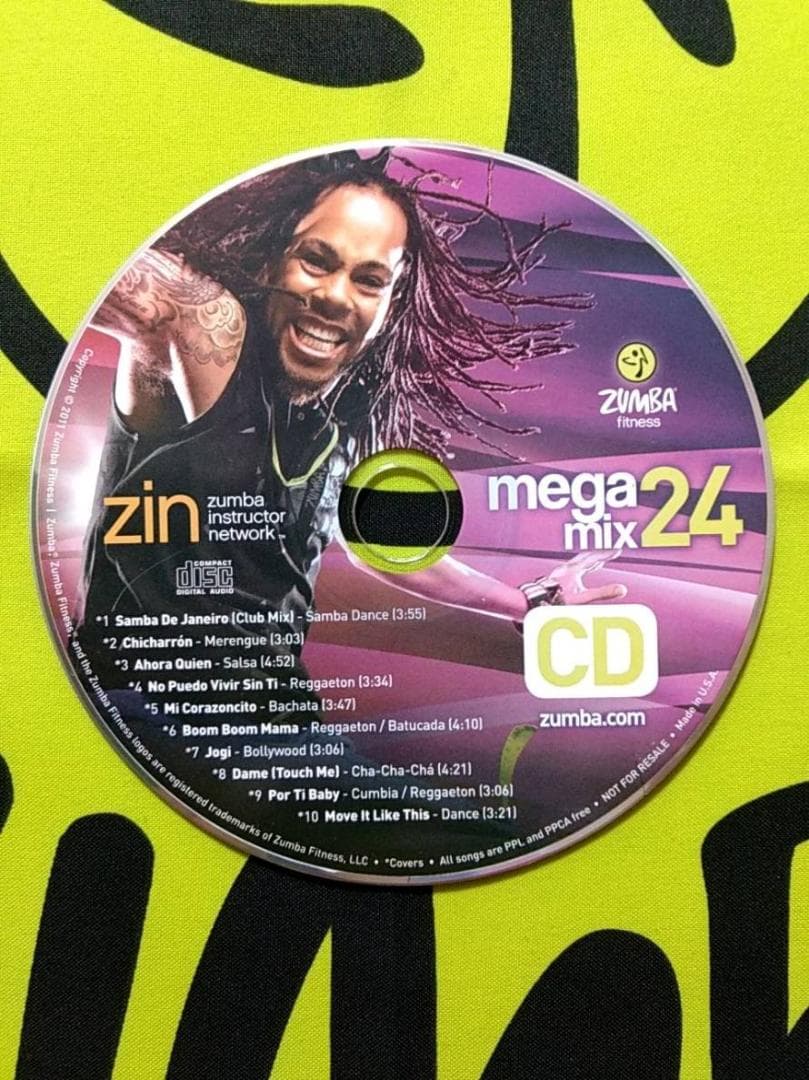 ZUMBA　ズンバ　CD　10枚セット　MEGAMIX21～MEGAMIX30