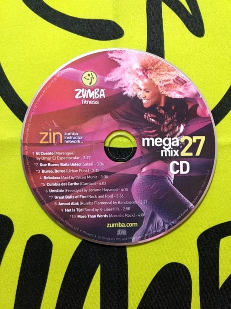 ZUMBA　ズンバ　CD　10枚セット　MEGAMIX21～MEGAMIX30