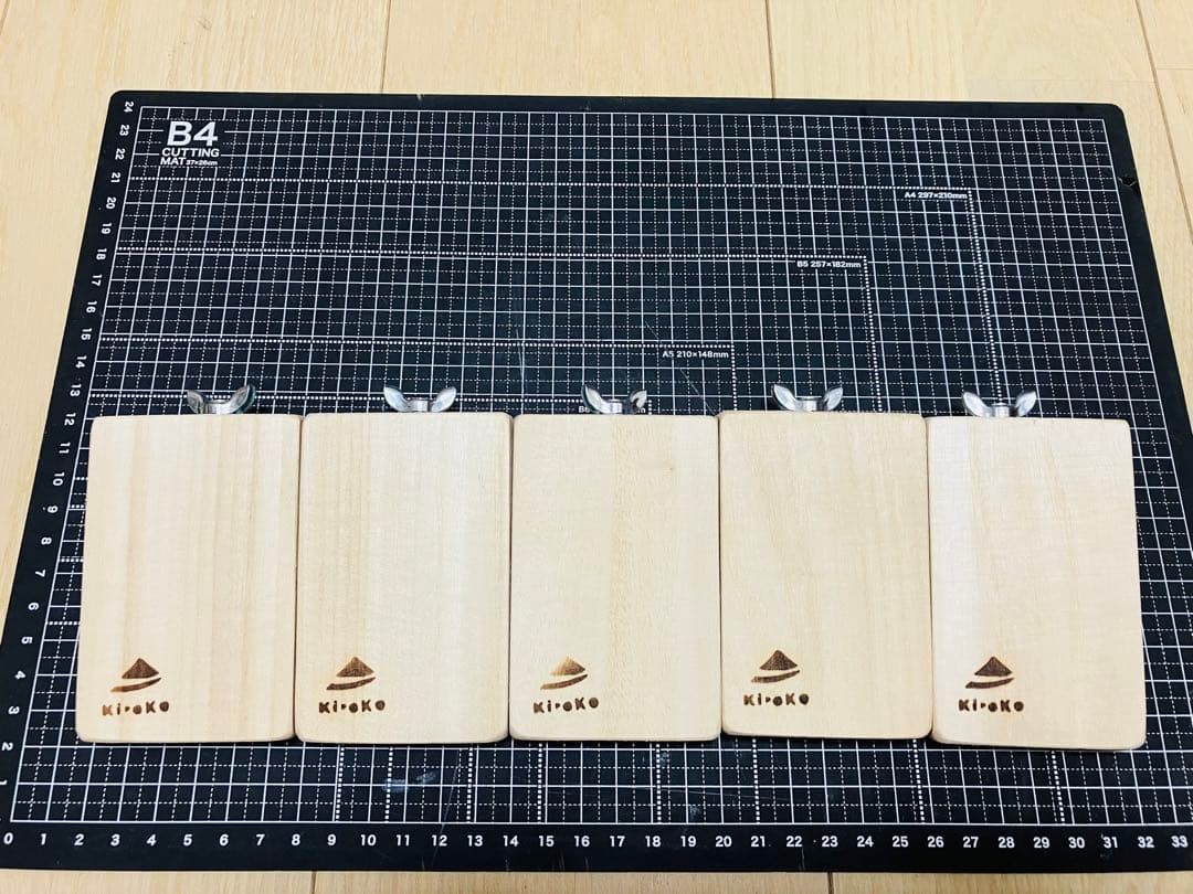 No.9060　肉厚13mm 5枚 小動物　ステップ　ステージ　踏み台