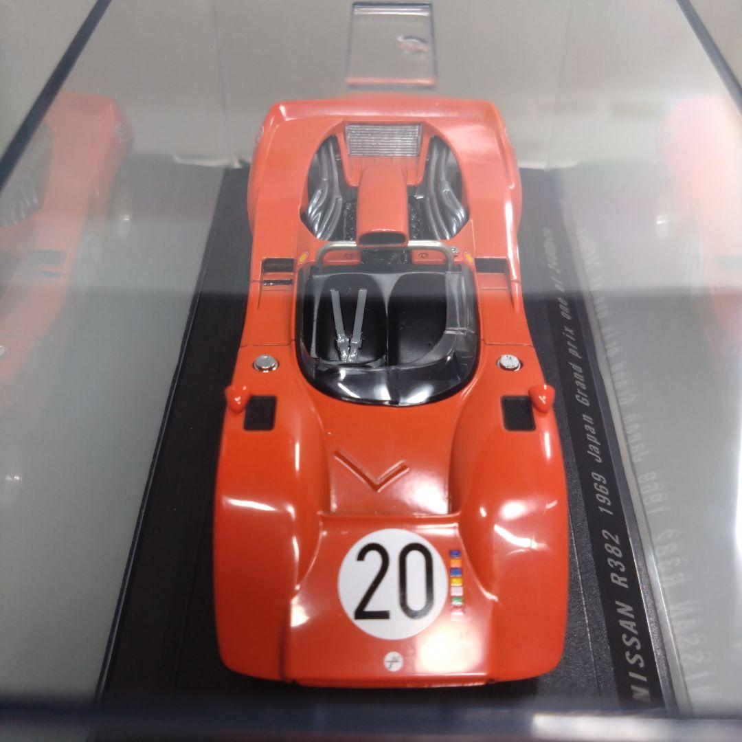 【美品】1/43 エブロ ニッサン 1969 予選pole / 決勝2nd
