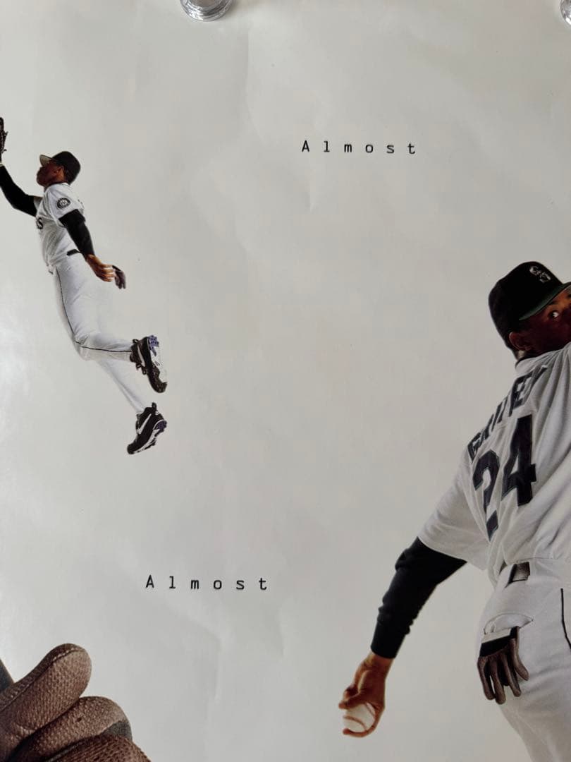 ヴィンテージポスター☆NIKE☆ Ken Griffey Jr.☆貴重未使用品☆