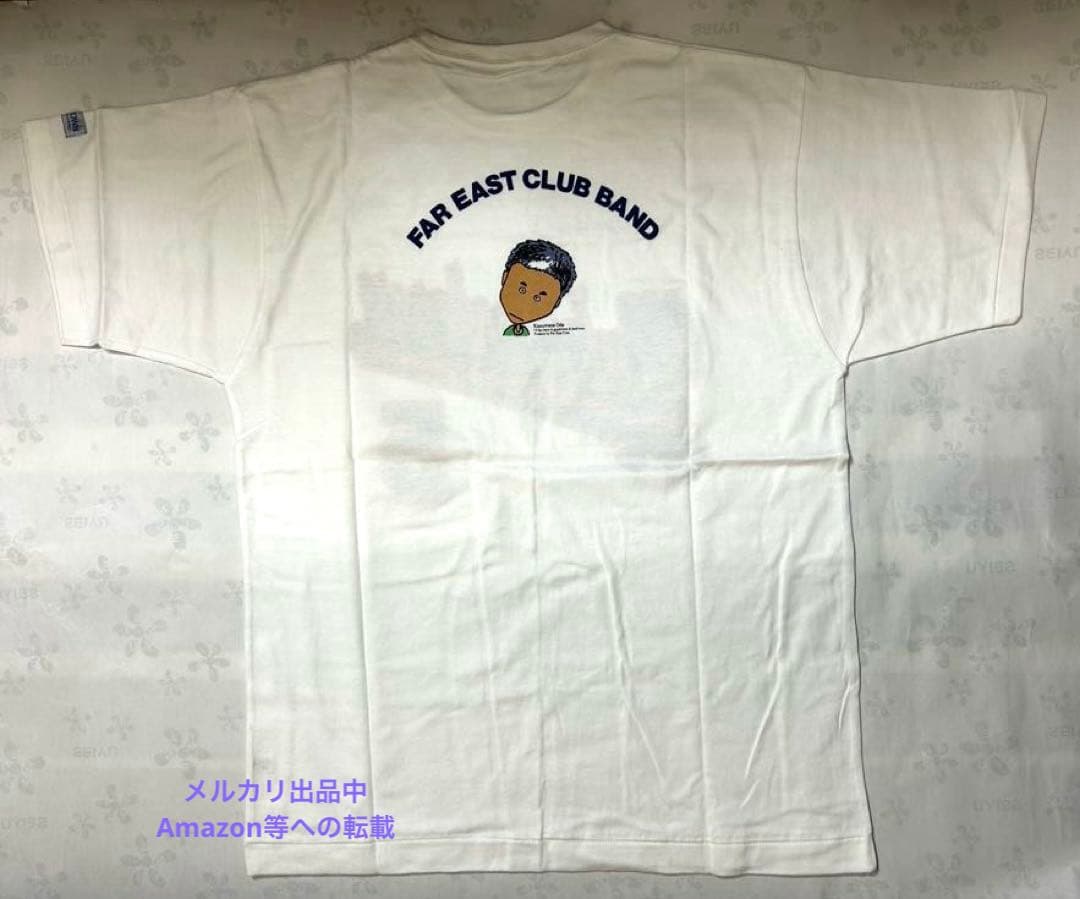 【未使用（やや汚れあり）】小田和正1992年「ＭＹ ＨＯＭＥ ＴＯＷＮ」Tシャツ