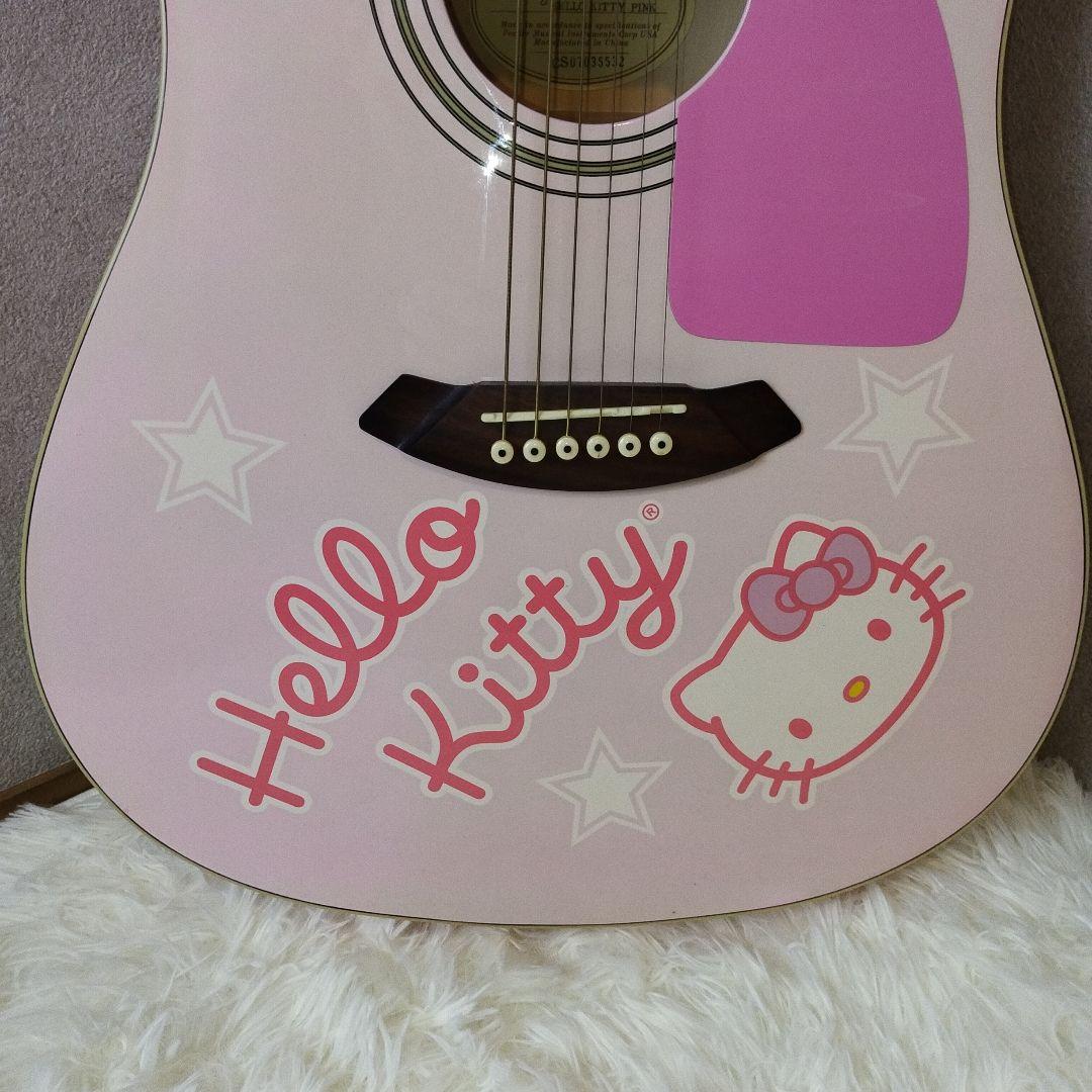 HELLO KITTY キティ Fender フェンダーコラボ アコギ 廃盤