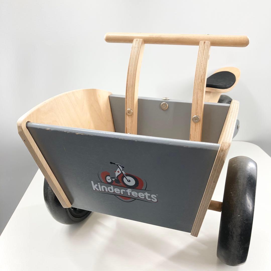 Kinderfeets 木製 三輪バイク Cargo 海外輸入品 おしゃれ