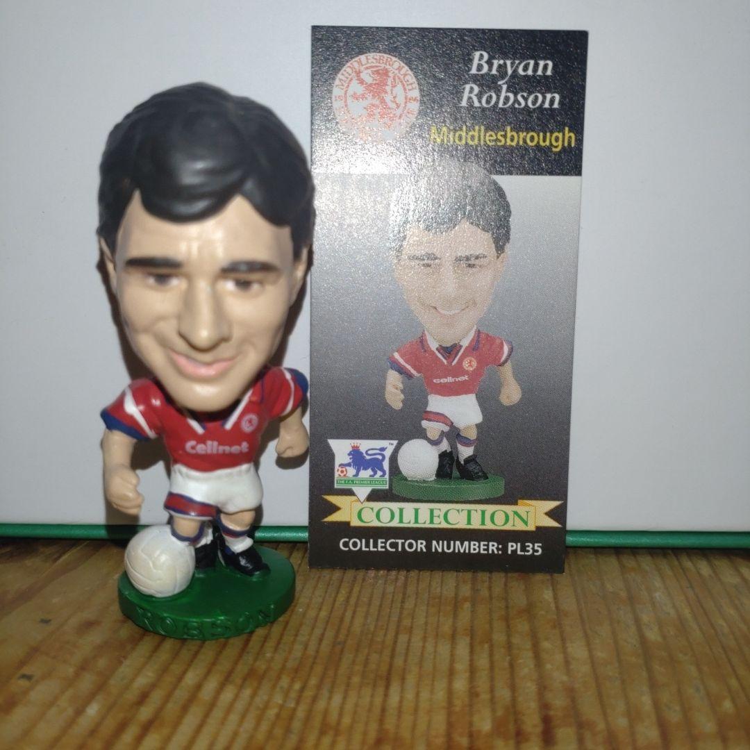 【レア】ブライアン・ロブソン ミドルズブラ コリンシアン サッカーフィギュア