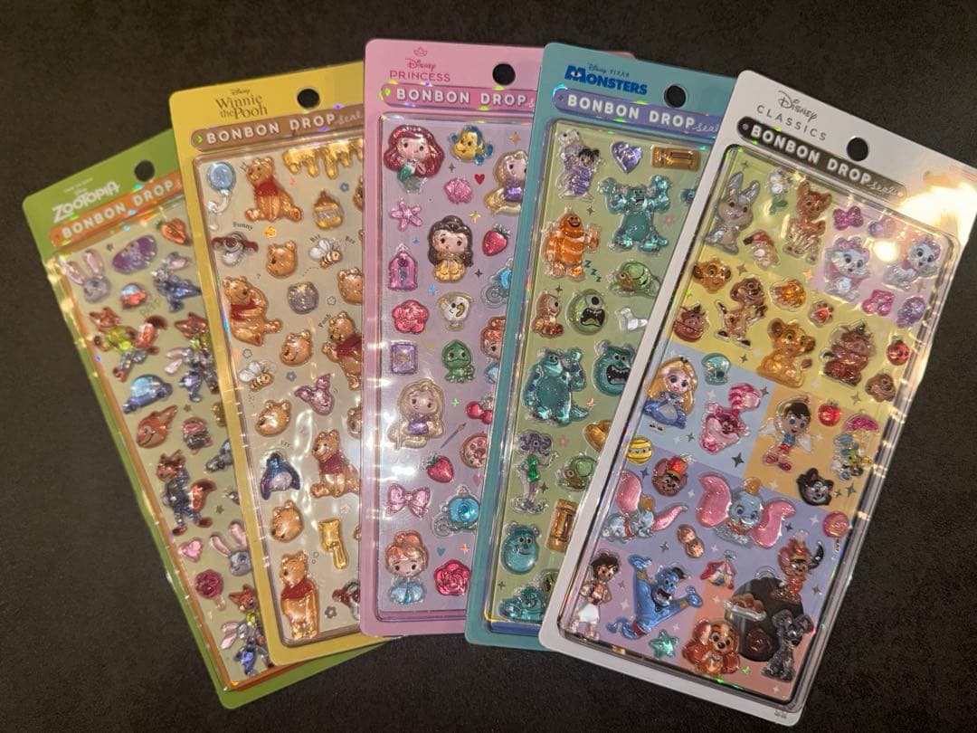 ディズニー　ボンボンドロップシール 第二弾　クラシック　　　その他セット　正規品
