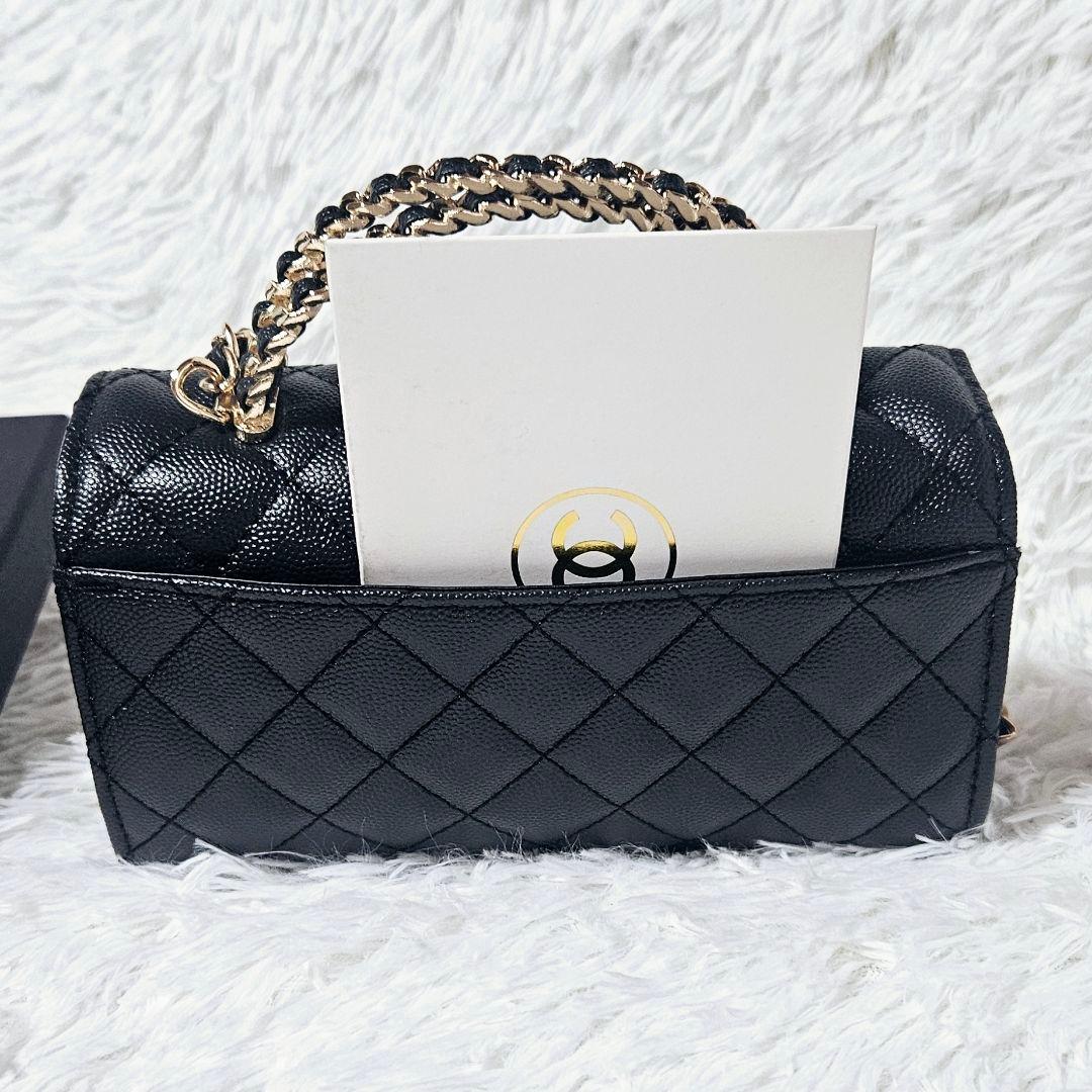 Chanel VIP限定 ノベルティ チェーンショルダーバッグ ブラック