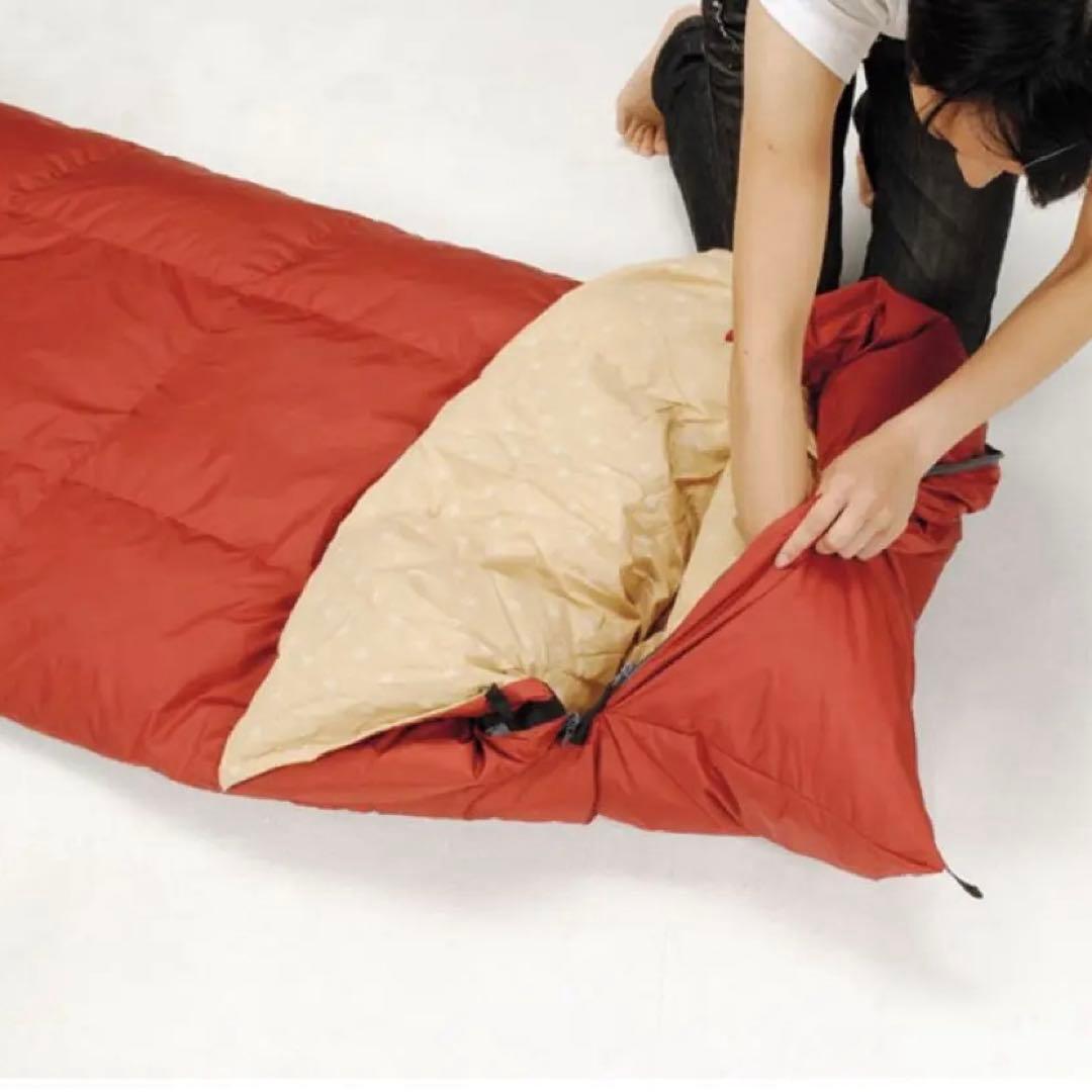 セパレートオフトンワイド1400 BDD-104 シュラフ　寝袋　朝霧