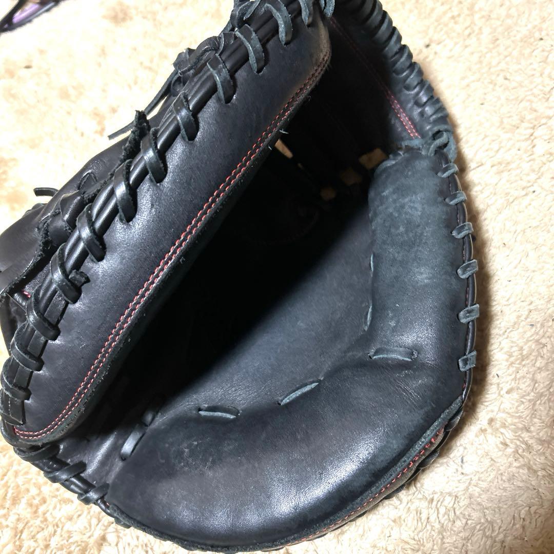 ⚾️ミズノ　WILLDRIVE　キャッチャーミット　右投げ　黒　捕手用