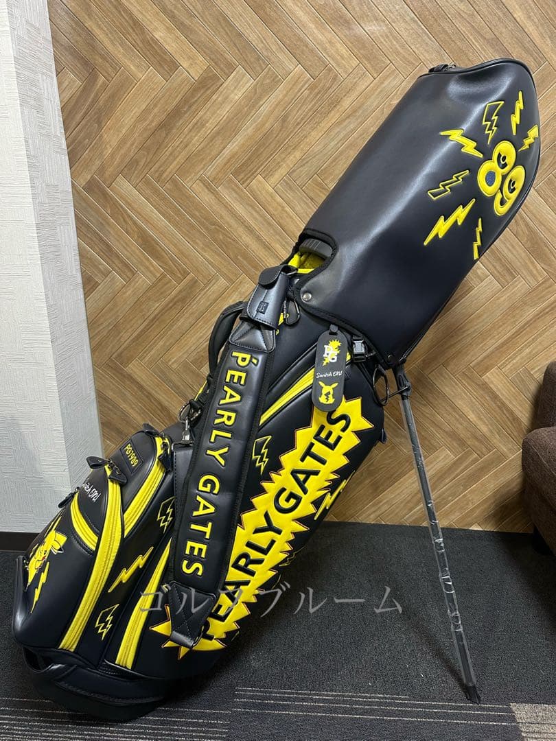 パーリーゲイツ☆ポケモン⚡️ピカチュウ⚡️スタンド式キャディバック