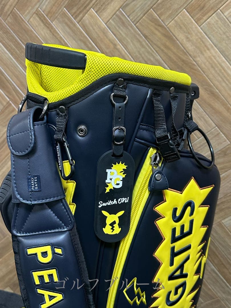 パーリーゲイツ☆ポケモン⚡️ピカチュウ⚡️スタンド式キャディバック