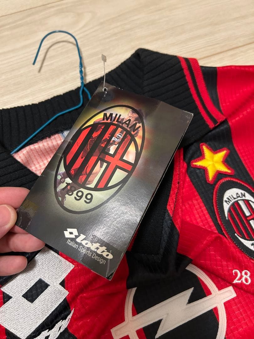 レア！ミラン　バレージ選手引退試合　ユニフォーム　当時物　正規品