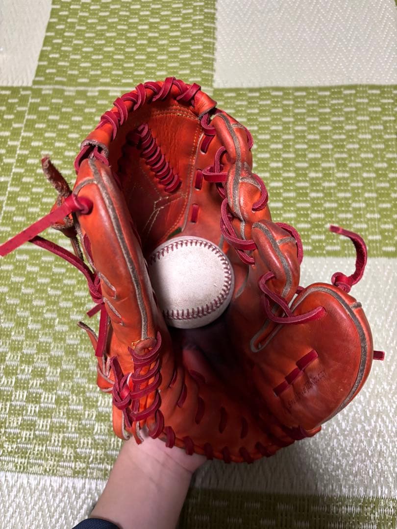 ミズノプロ 硬式投手用 逆巻き