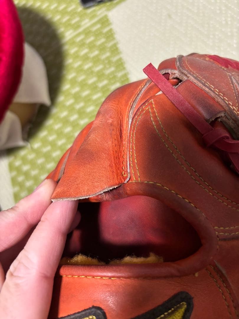 ミズノプロ 硬式投手用 逆巻き