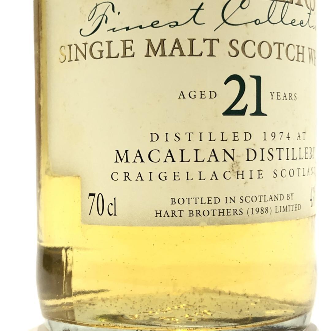 オールドボトル ハートブラザーズ 1974 21年 シングルモルトウイスキー