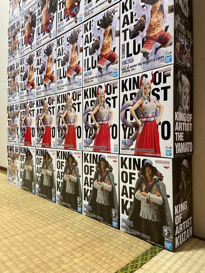 ワンピース フィギュア KING OF ARTIST ニカ ルフィ30個