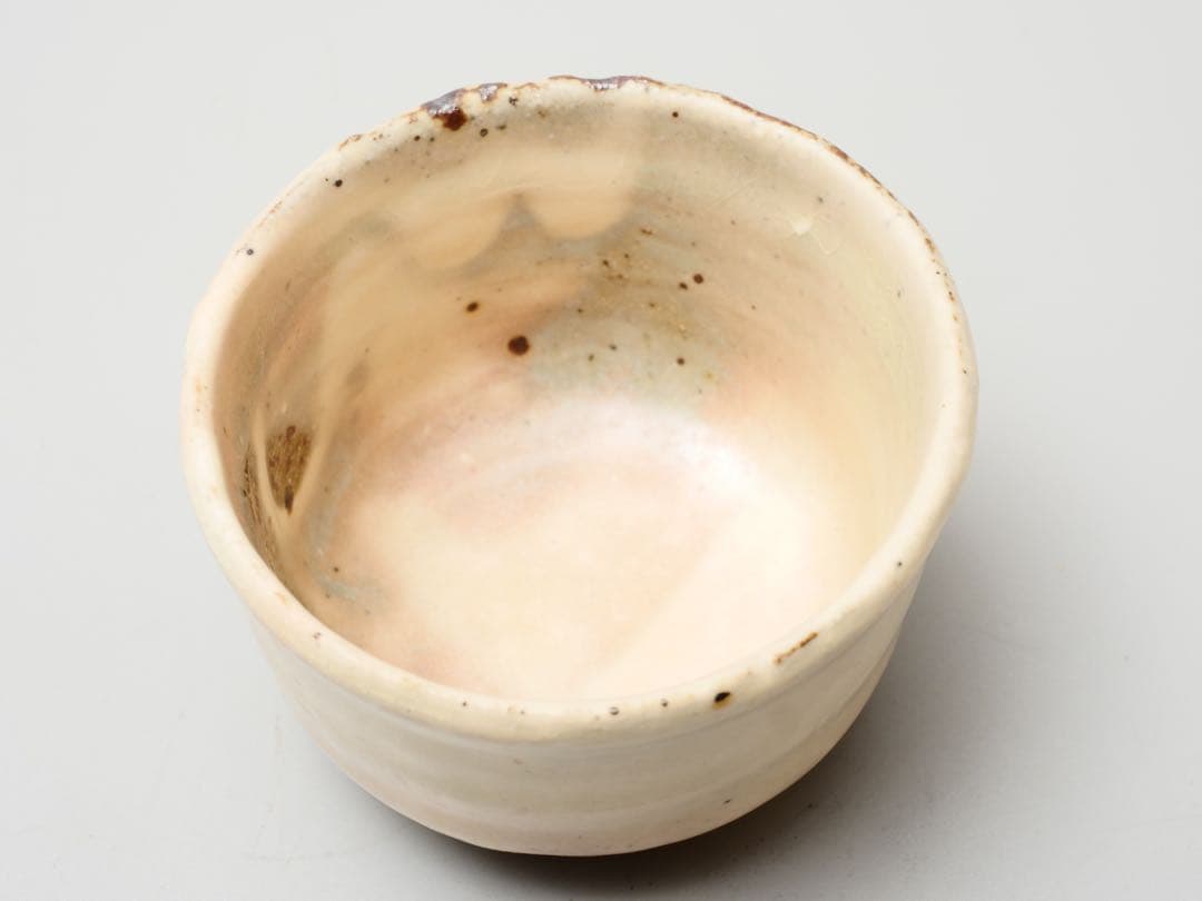 吉良々窯 加藤克也作 粉引 ぐい吞 共箱 酒器