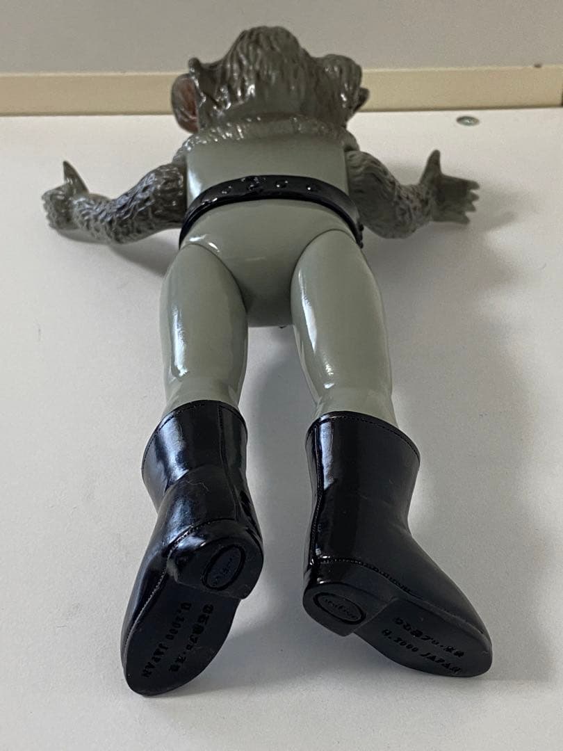 仮面ライダー/ソフビ/ユニファイブ/人形/レトロ/怪人/オオカミ男/フィギュア