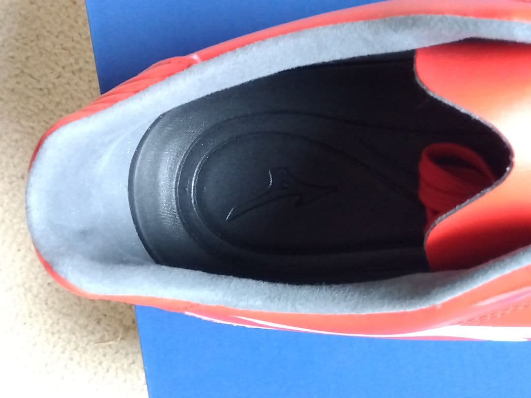 スパイク／サッカー・ラグビー用／ミズノ／24.5／赤／P1GA210401／新品